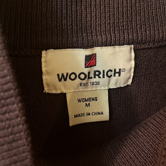 WOOLRICH BROWN SWEATER SIZE MEDIUM - Picture 2 of 8